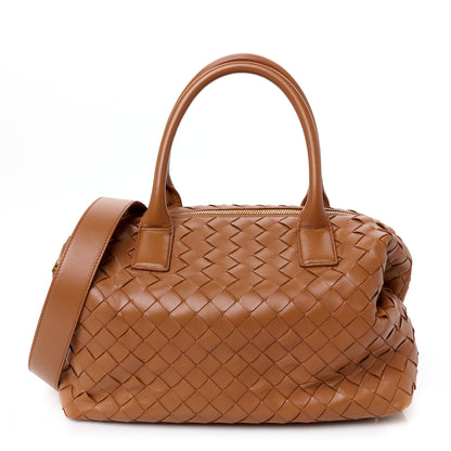 Bottega Veneta Nappa Intrecciato Bauletto Wood 1 of 10