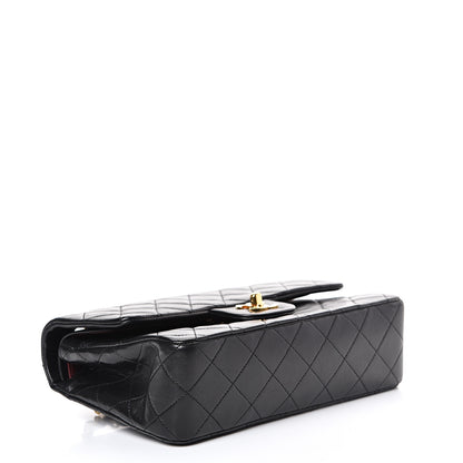 Chanel Lambskin Quilted Small Double Flap Black 3 of 16