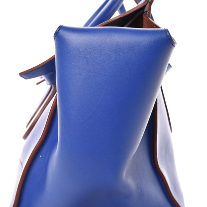 Celine Smooth Calfskin Small Tie Knot Tote Indigo 10 of 19