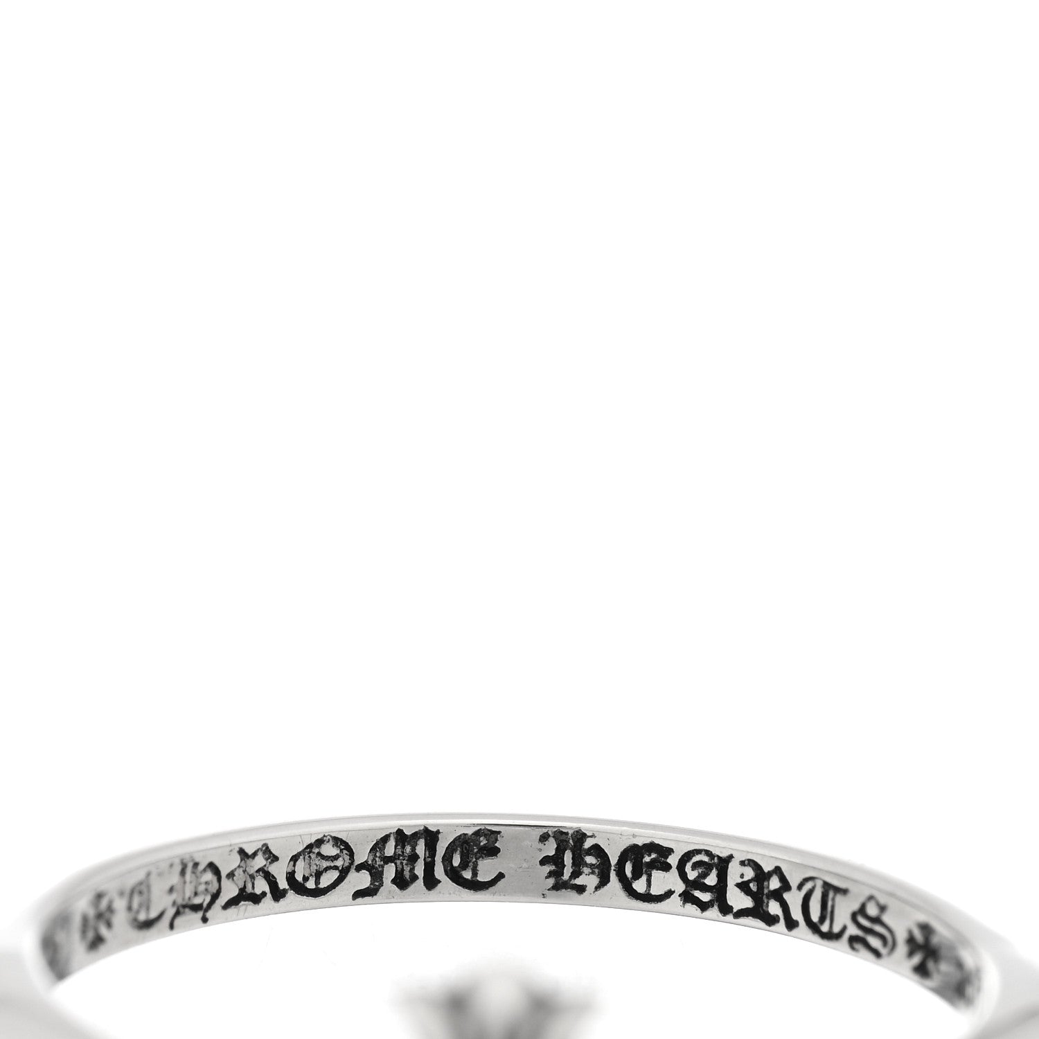 Chrome Hearts Sterling Silver Bubblegum Plus Ring 50 5.25 4 of 4