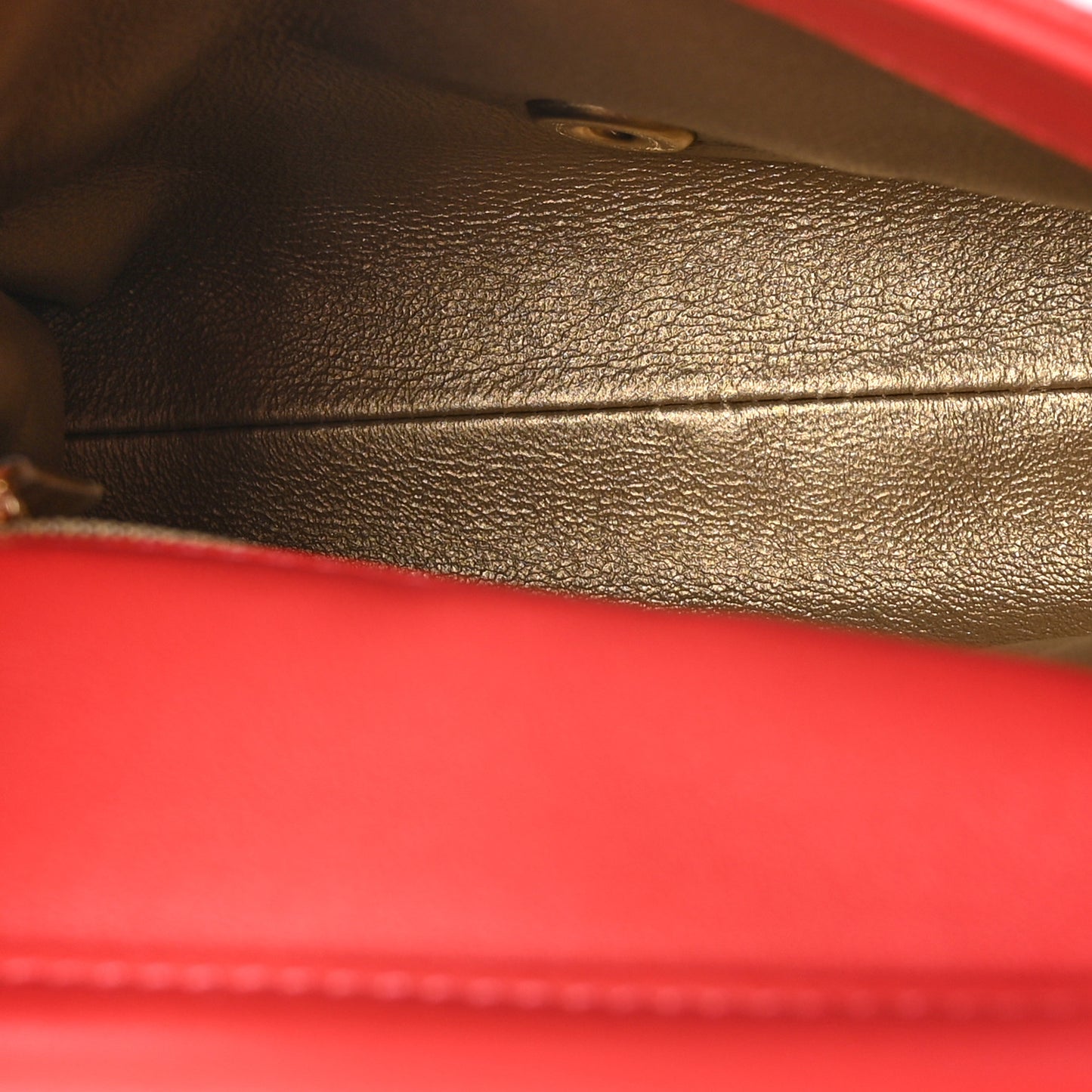 Lambskin Quilted Side-Packs Red