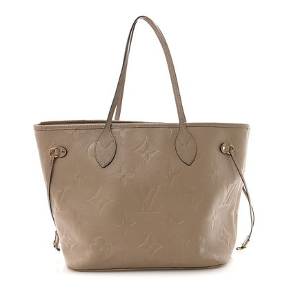 Louis Vuitton Empreinte Monogram Giant Neverfull MM Tourterelle 1 of 10