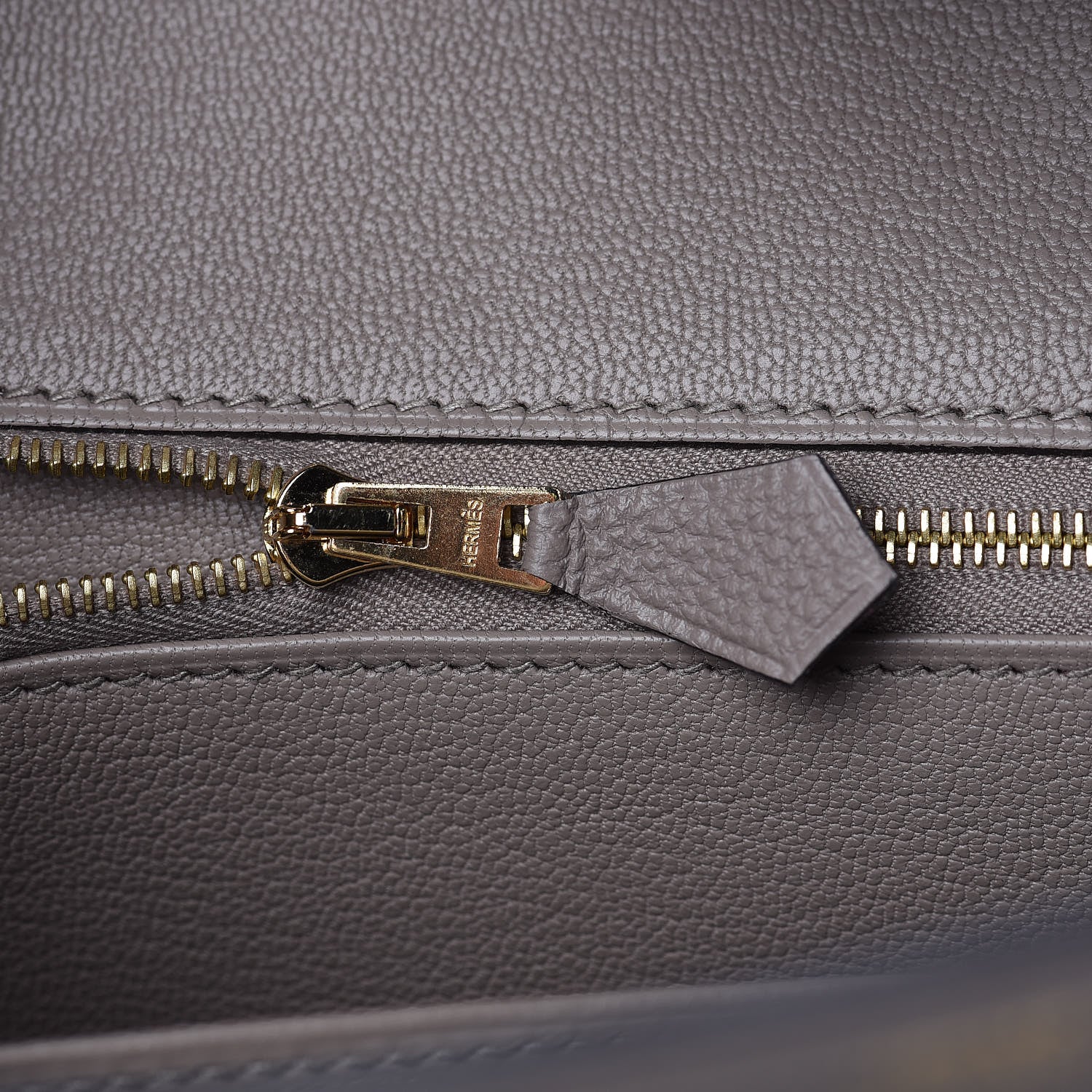Hermes Togo Birkin 30 Gris Asphalte 9 of 32