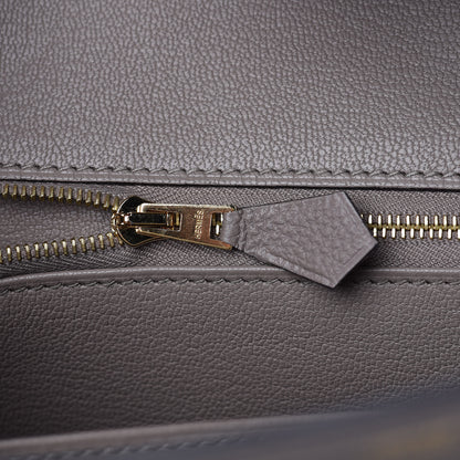 Hermes Togo Birkin 30 Gris Asphalte 9 of 32