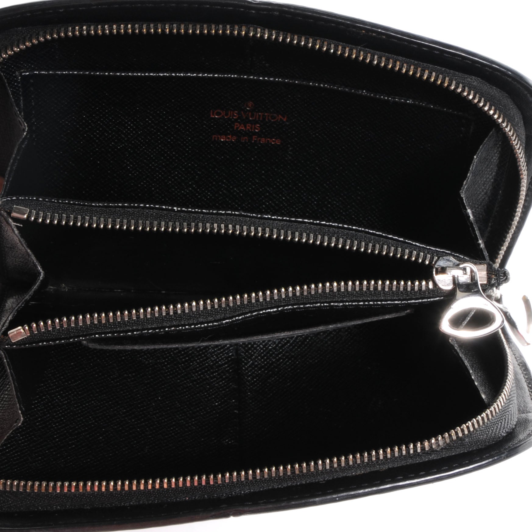 Louis Vuitton Epi Demi Lune Wallet Black 5 of 9