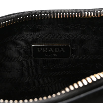 Prada Saffiano Lux Re-Edition 2005 Shoulder Bag Black 6 of 14