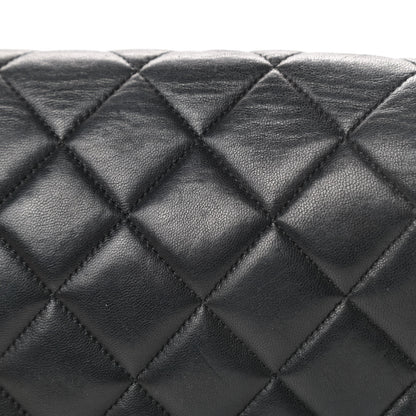 Chanel Lambskin Quilted CC Flap Shoulder Bag Black 18 of 18