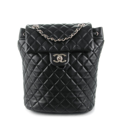 Chanel Lambskin Quilted Small Urban Spirit Backpack Black 1 of 8