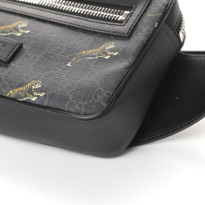 Gucci Soft GG Supreme Monogram Tigers Belt Bag Black Multicolor 9 of 9