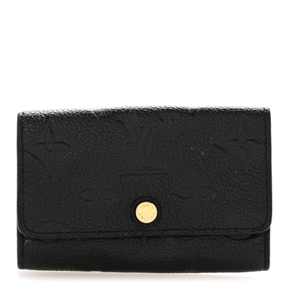 Louis Vuitton Empreinte Multicles 6 Key Holder Black 1 of 9