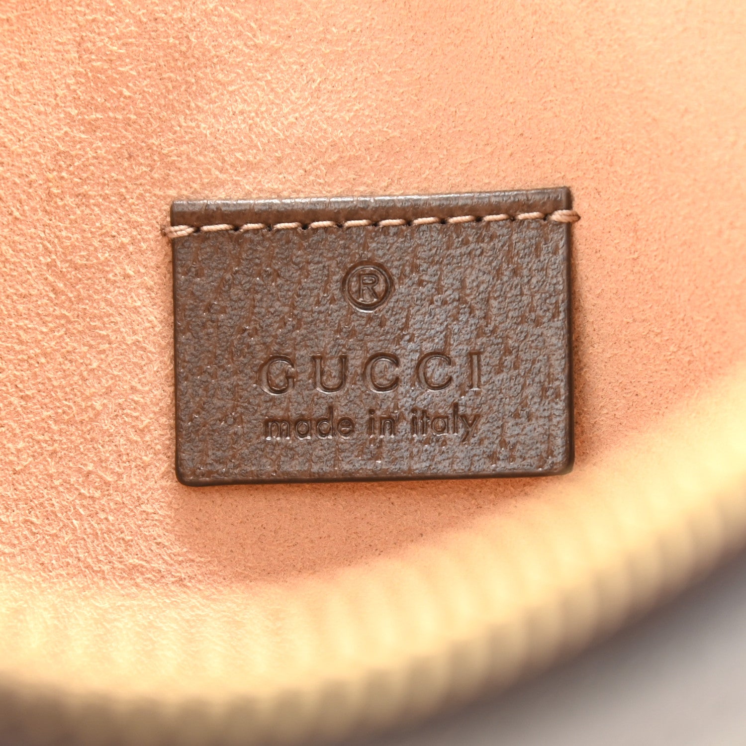 Gucci GG Supreme Monogram Large Ophidia Pouch Clutch Brown 6 of 8