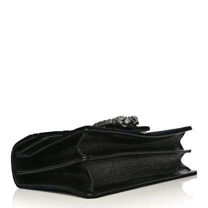 Gucci Velvet GG Monogram Small Dionysus Shoulder Bag Black 4 of 12