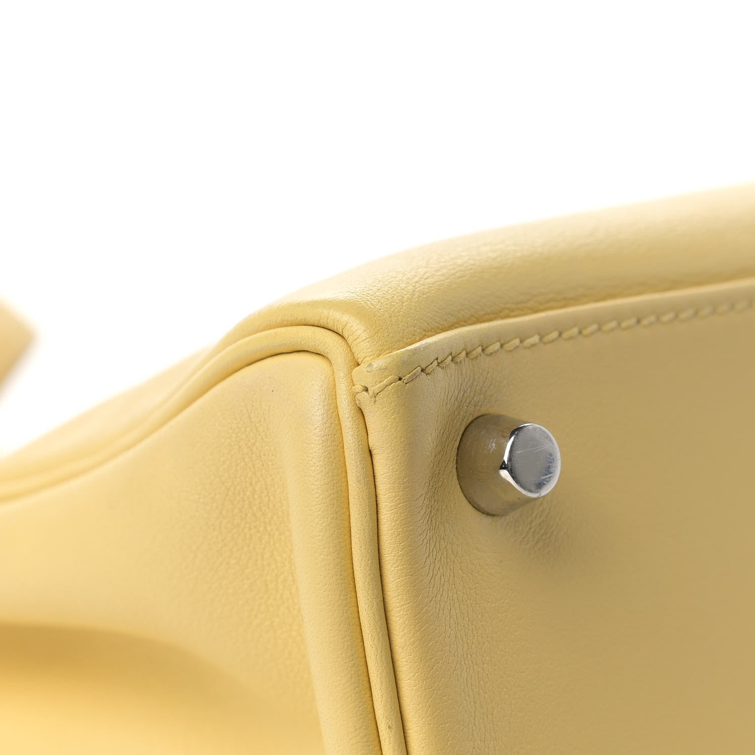 Hermes Swift Kelly Retourne 25 Jaune Poussin 8 of 17