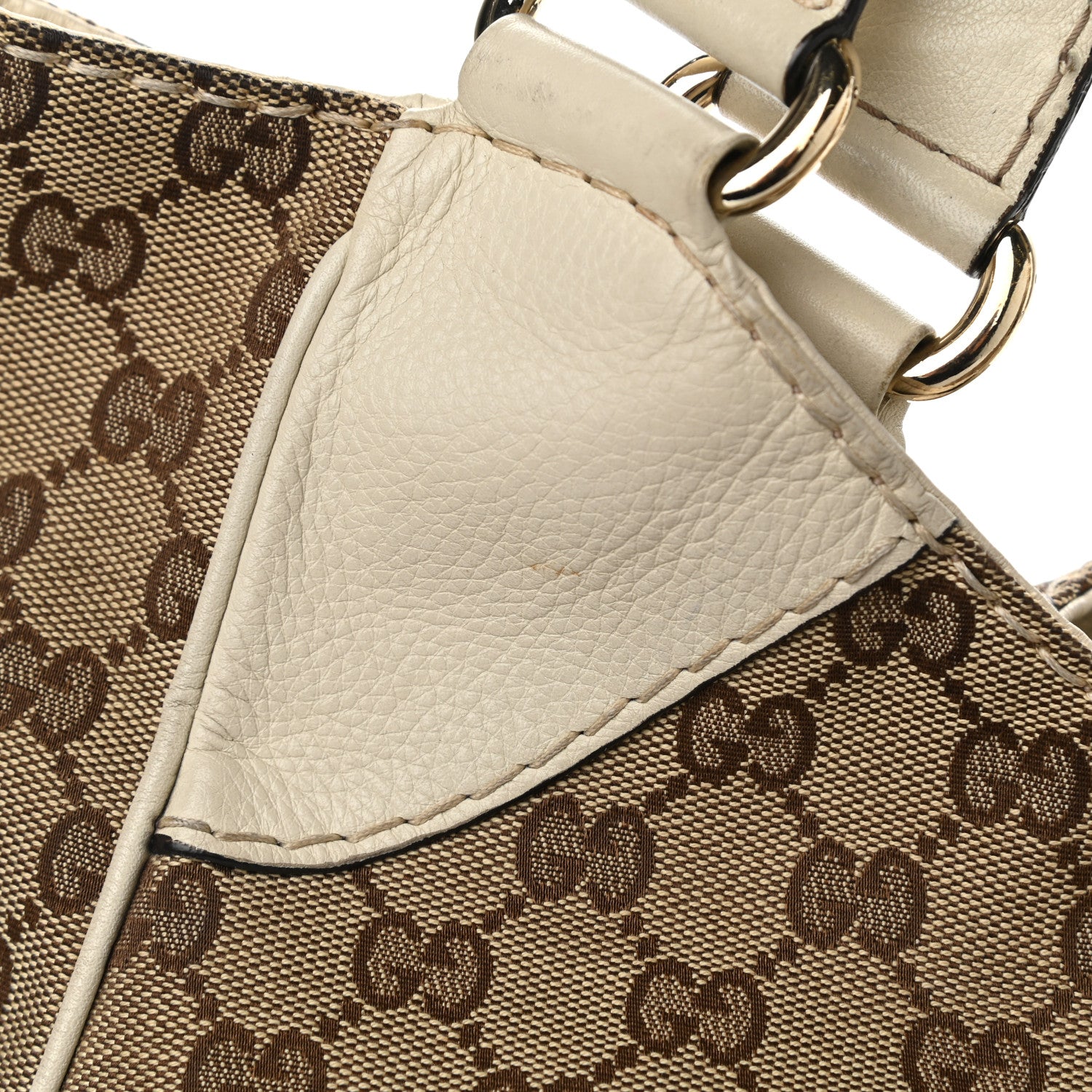 Gucci Monogram Charlotte Tote Off White 12 of 19
