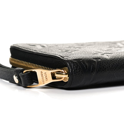 Louis Vuitton Empreinte Zippy Wallet Black 7 of 8