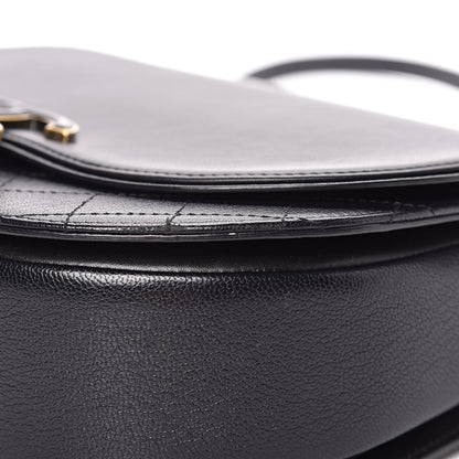 Chanel Shiny Calfskin Goatskin Quilted Medium Coco Curve Messenger Flap Black 12 of 12
