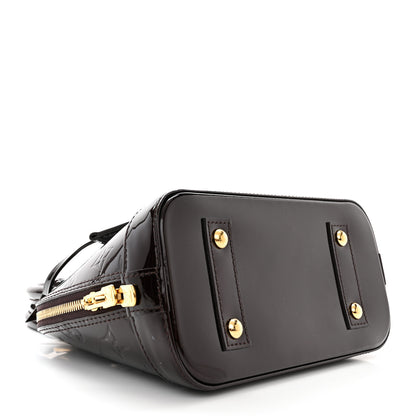 Louis Vuitton Vernis Alma BB Amarante 4 of 10