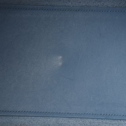 Saint Laurent Calfskin Small Classic Y Cabas Blue Glacier 7 of 10
