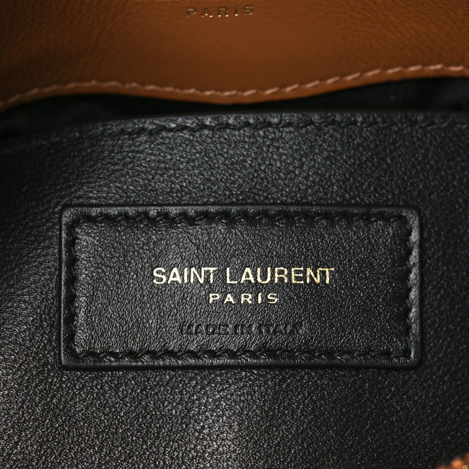 Saint Laurent Suede Matelasse Chevron Monogram Medium College Bag Cinnamon 6 of 8