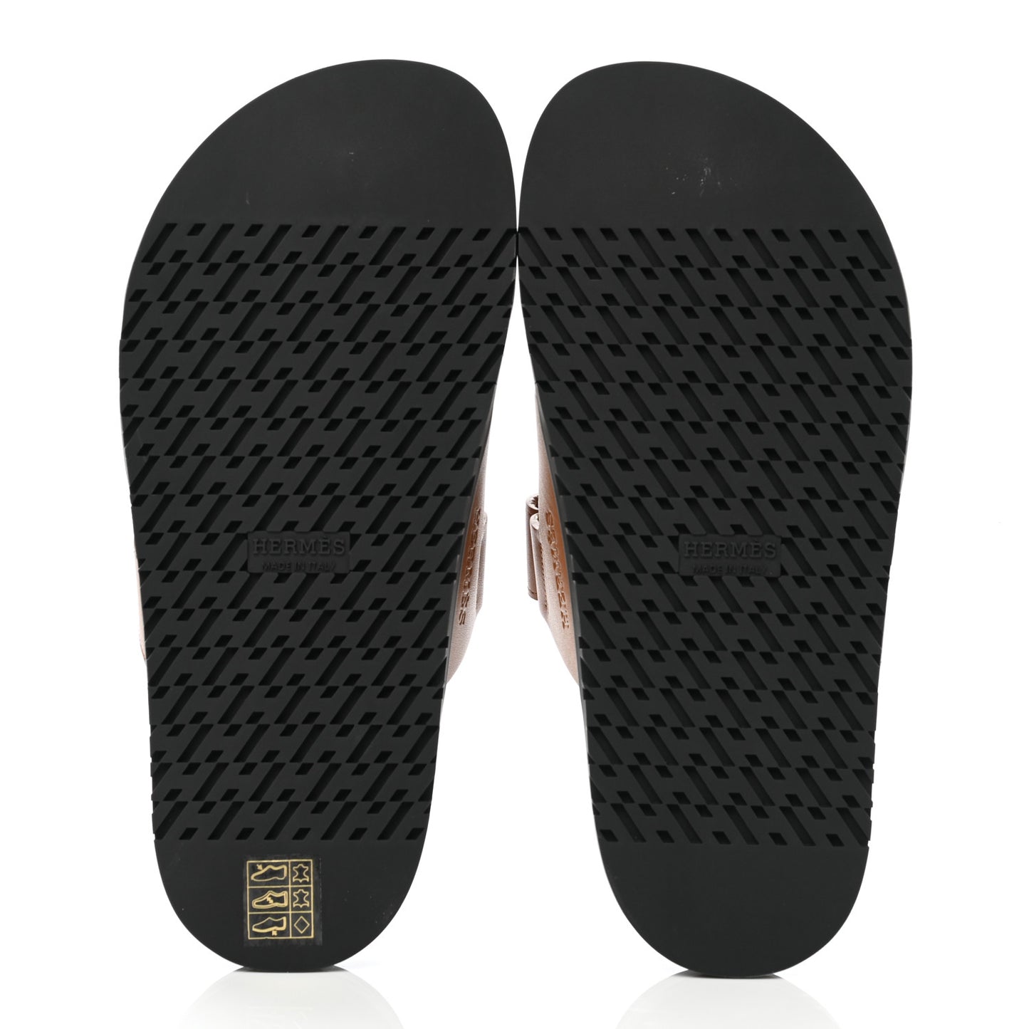Calfskin Womens Chypre Sandals 36.5 Naturel