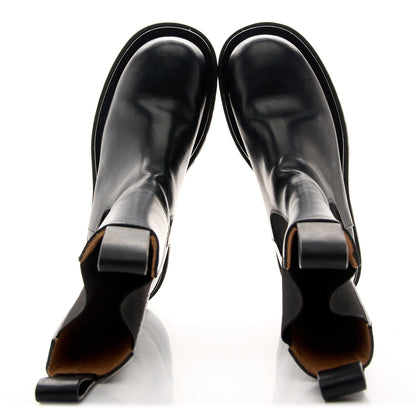 Bottega Veneta Calfskin The Lug Chelsea 55mm Boots 38 Black 3 of 9