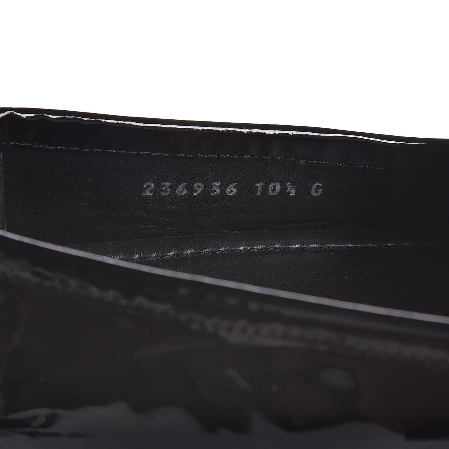 Men's Patent Horsebit Driver Loafers 10.5 Black
