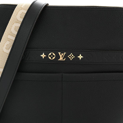 Louis Vuitton Calfskin Cruiser GM Black 7 of 9