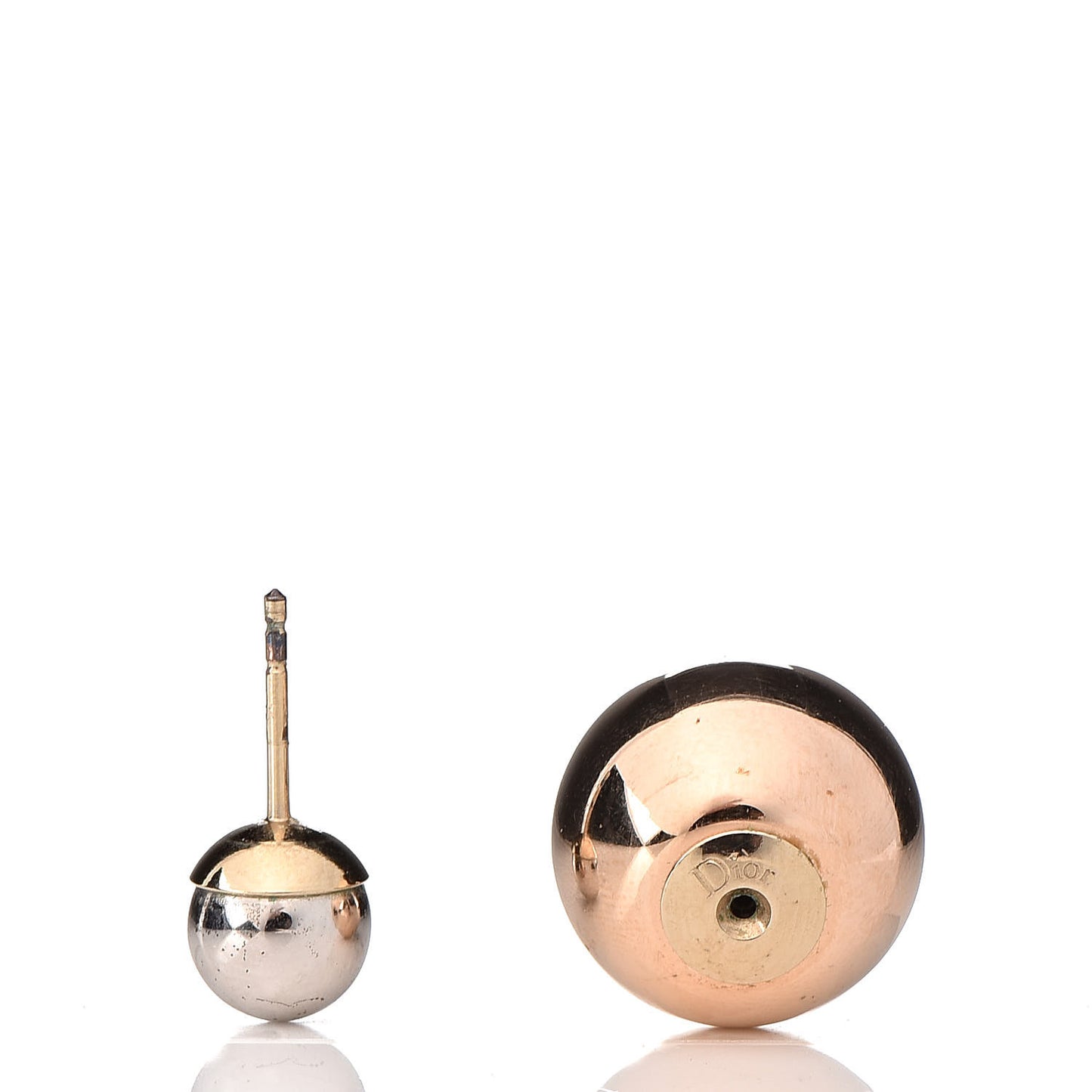 Mise En Dior Tribal Earrings Silver Gold