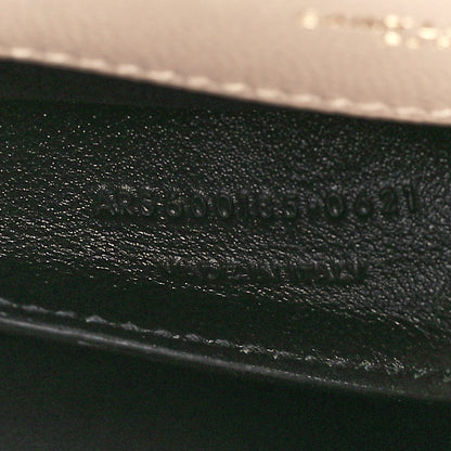 Saint Laurent Grain De Poudre Textured Mixed Matelasse Medium Triquilt Monogram Satchel Dark Beige 8 of 13