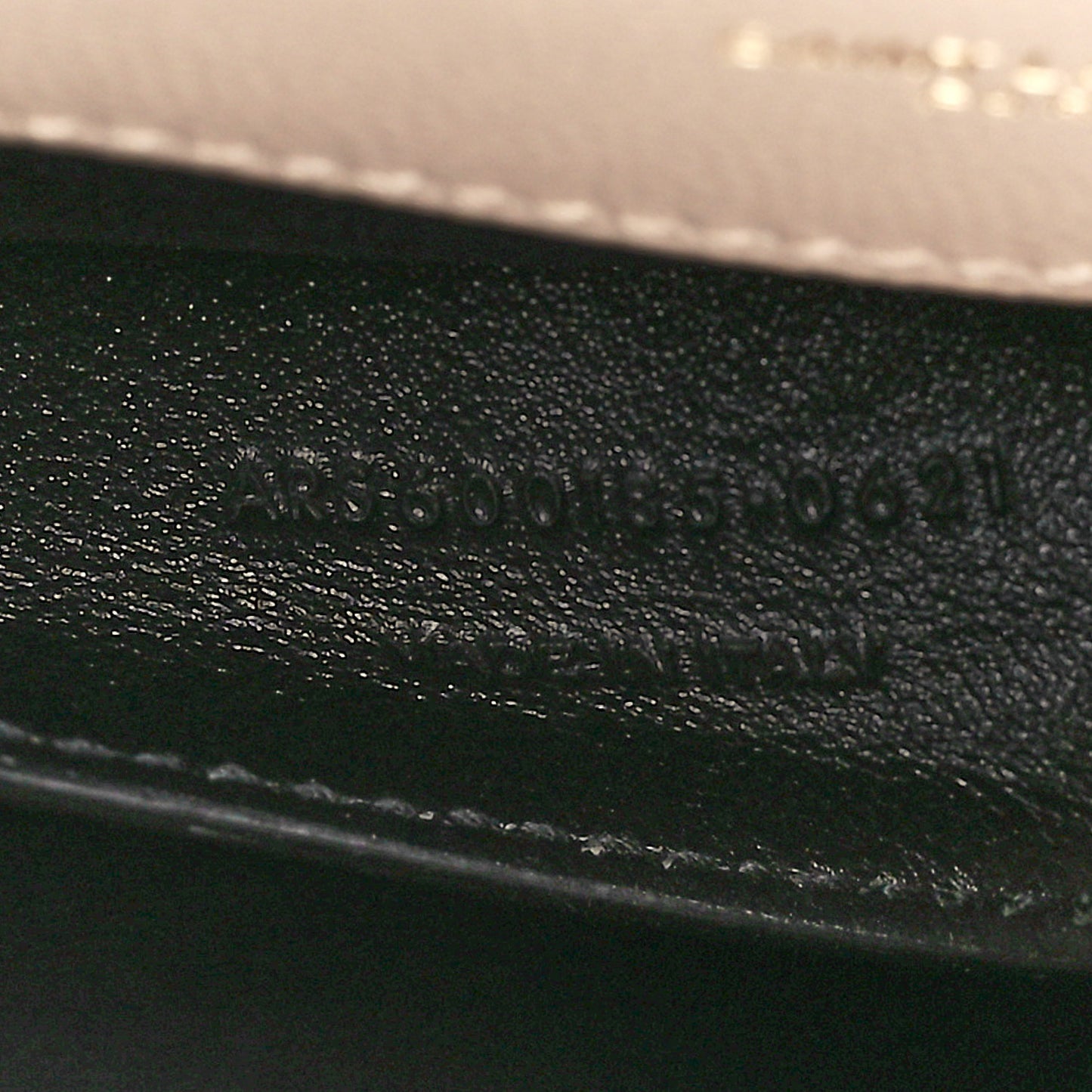 Grain De Poudre Textured Mixed Matelasse Medium Triquilt Monogram Satchel Dark Beige