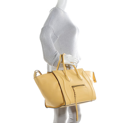 Celine Supple Calfskin Medium Phantom Luggage Butter 2 of 8