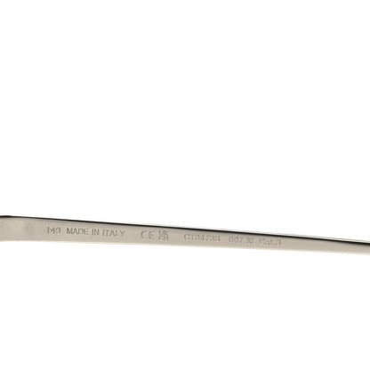 Cartier Metal Panthere De Cartier Rectangular Sunglasses CT0473S Silver 6 of 7