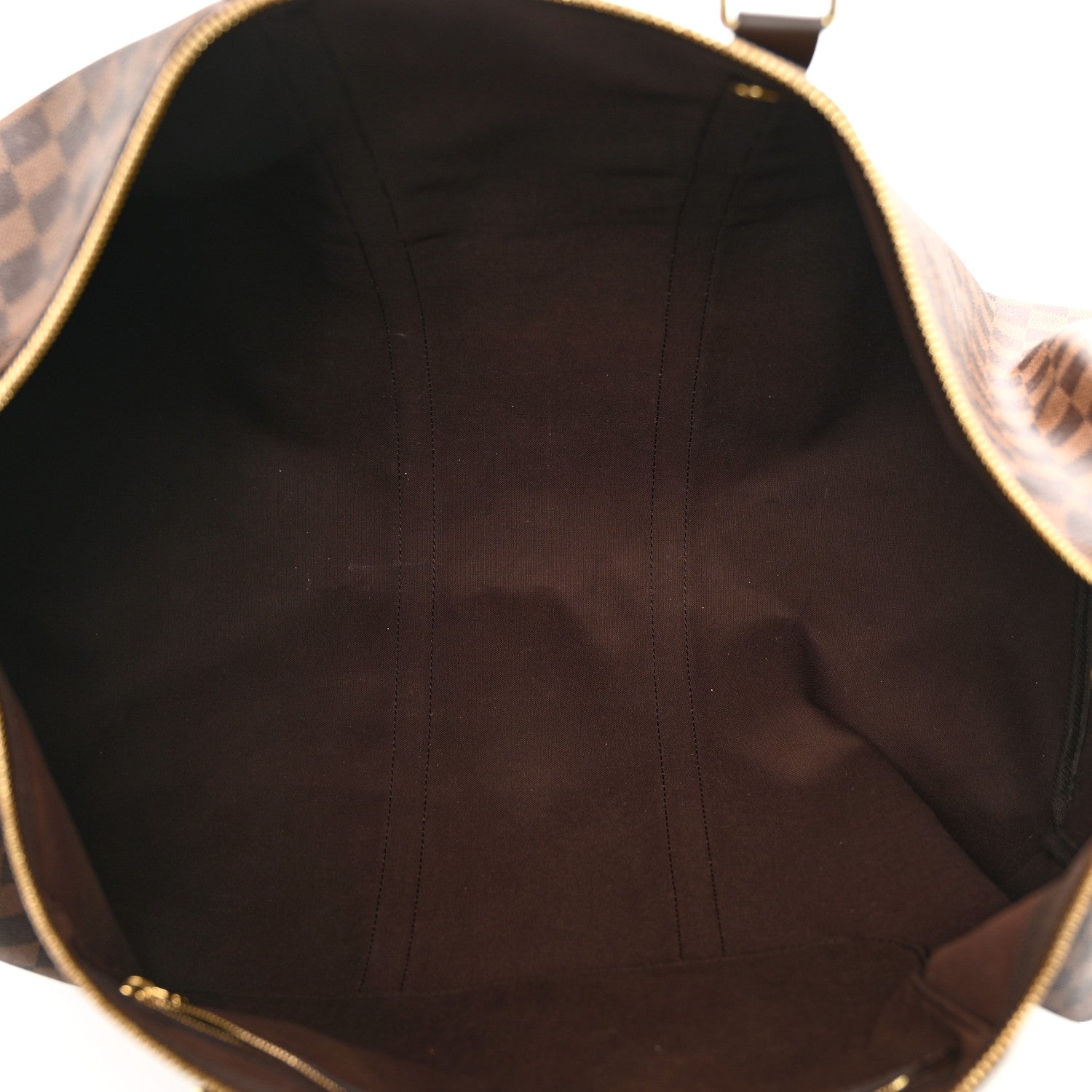 Louis Vuitton Damier Ebene Keepall Bandouliere 55 5 of 8