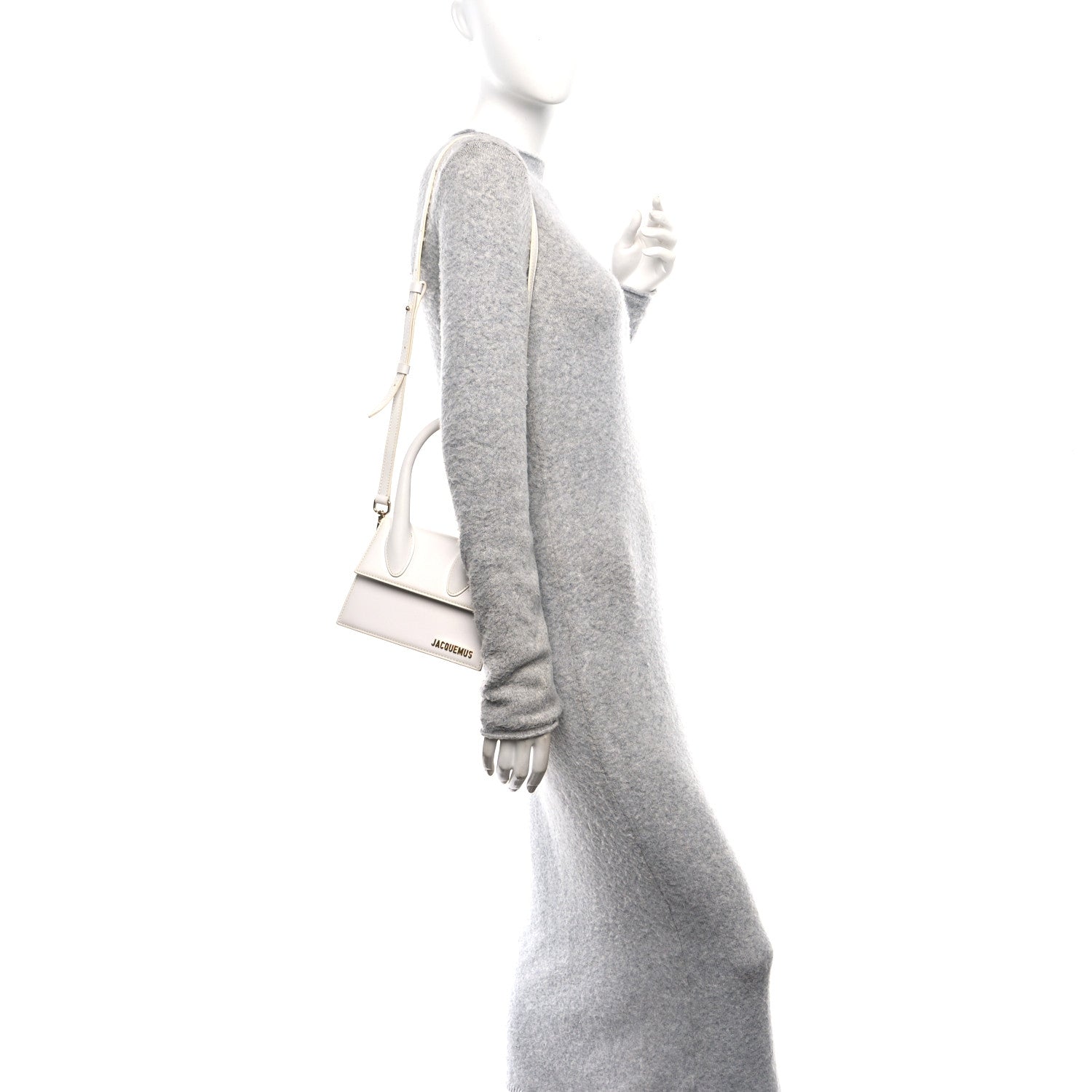 Jacquemus Smooth Calfskin Le Chiquito Moyen White 3 of 29