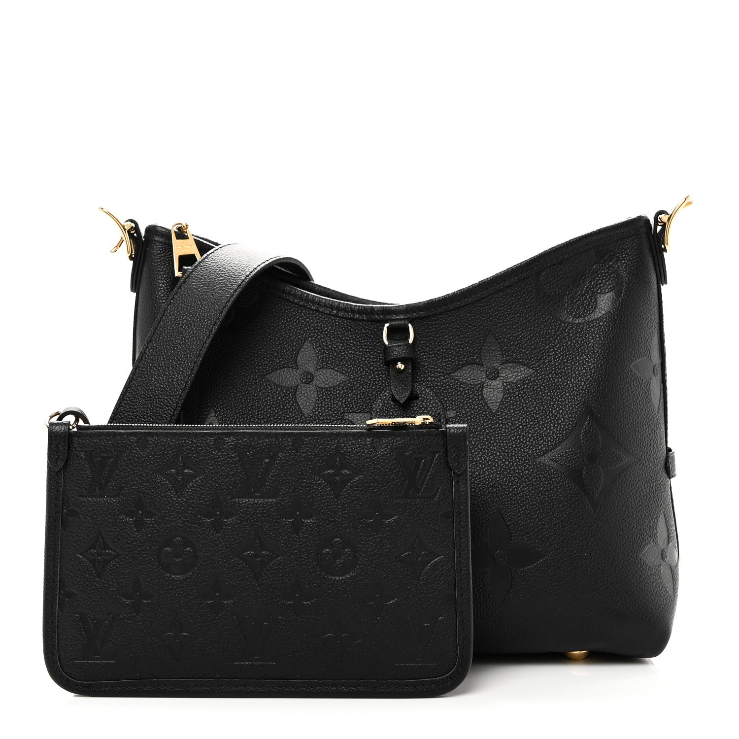 Louis Vuitton Empreinte Carryall PM Black 3 of 10