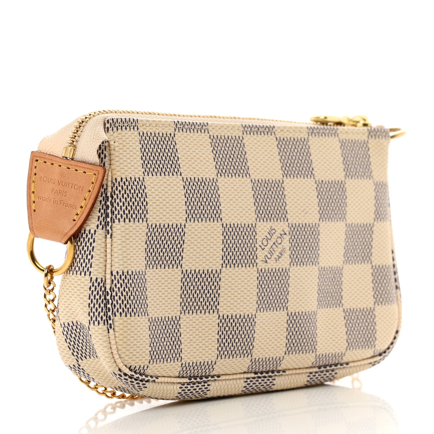 Louis Vuitton Damier Azur Mini Pochette Accessories 3 of 7