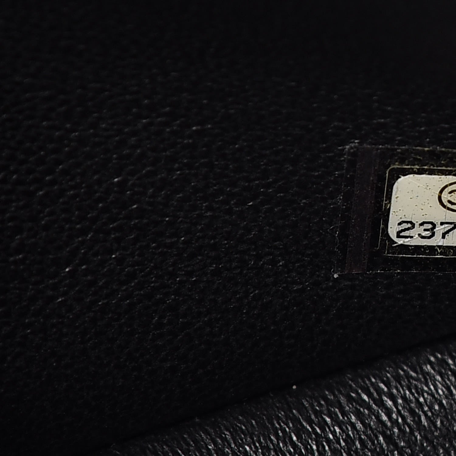 Chanel Crumpled Calfskin Quilted Jumbo Double Flap So Black 7 of 11