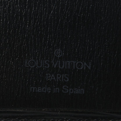 Louis Vuitton Epi Pocket Agenda Cover Black 6 of 8