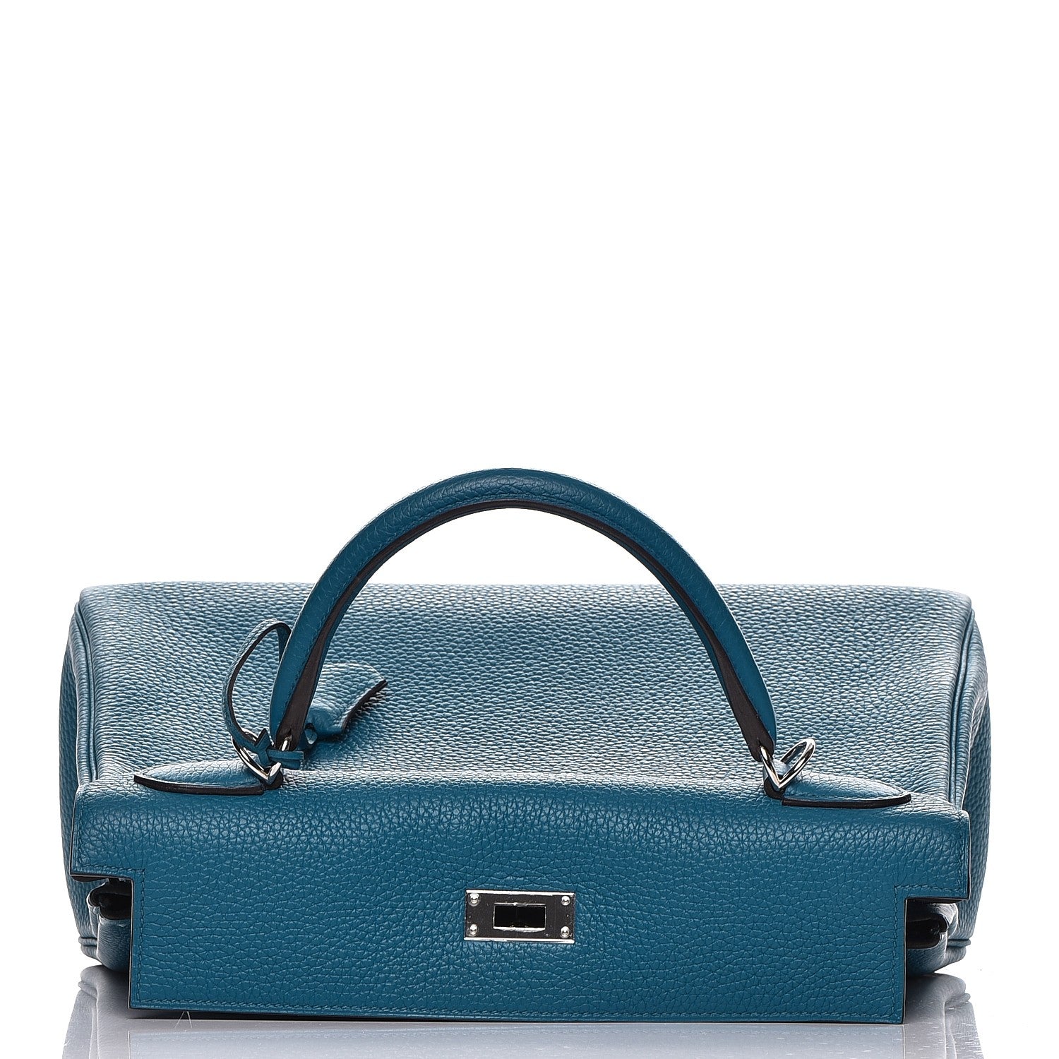 Hermes Togo Kelly Retourne 32 Bleu Izmir 26 of 35