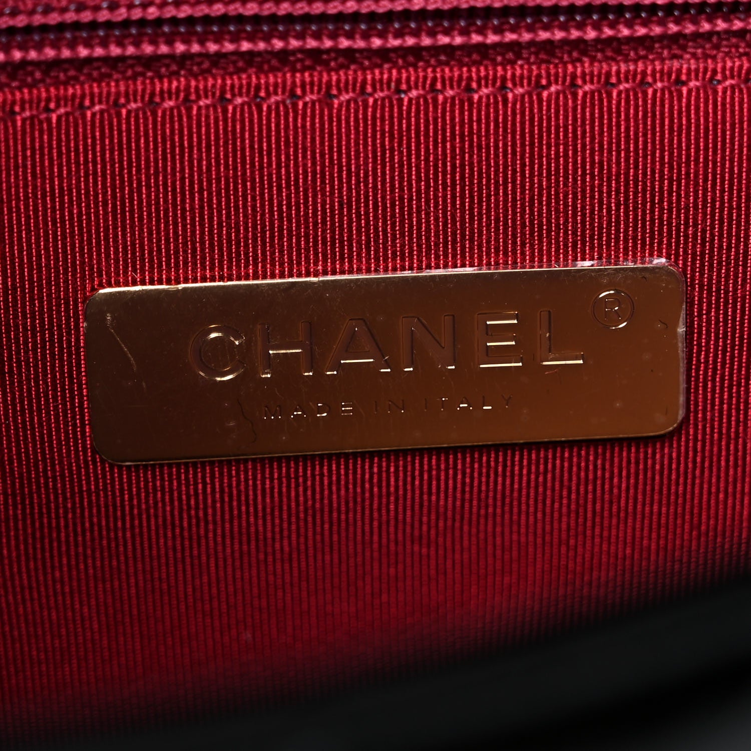 Chanel Shiny Crumpled Calfskin Quilted Medium Chanel 19 Flap Black 6 of 11