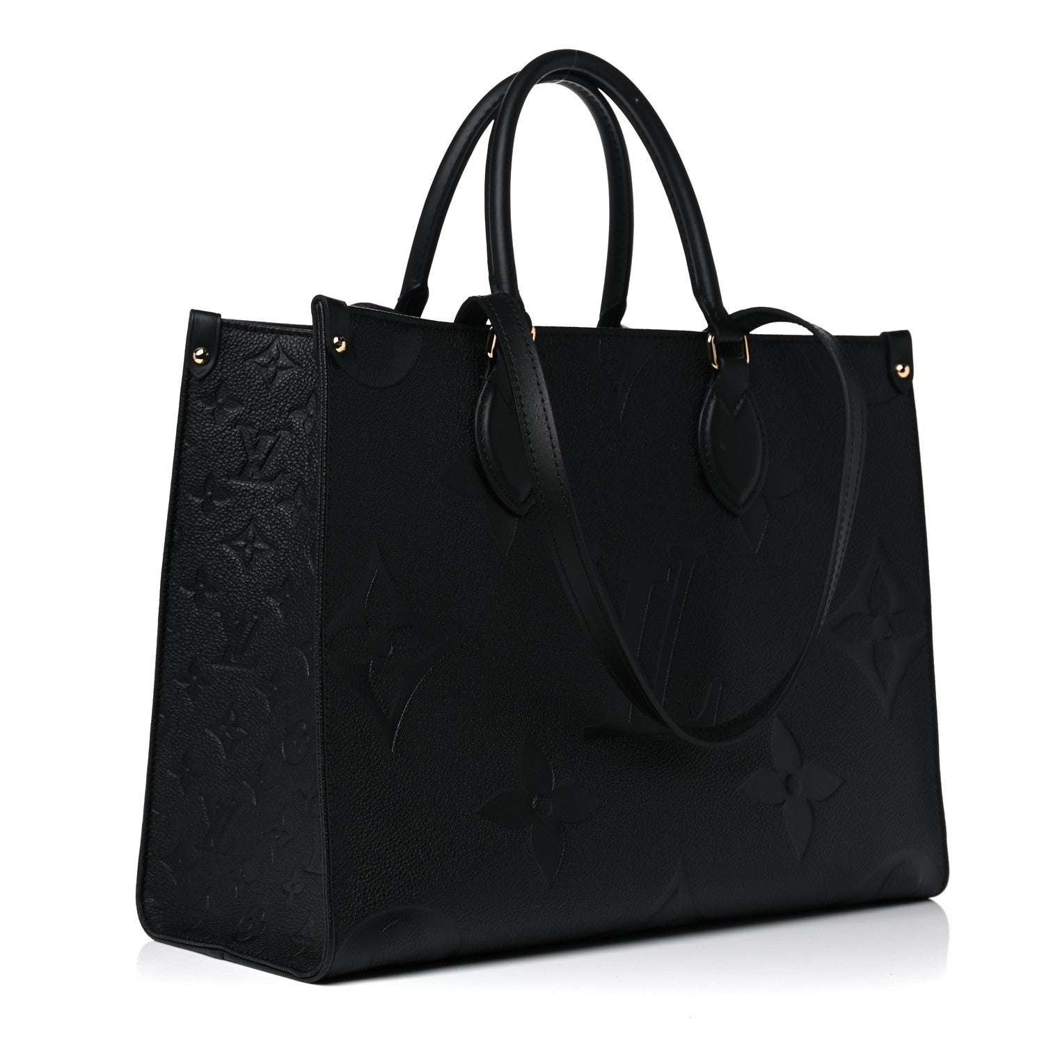 Louis Vuitton Empreinte Monogram Giant Onthego MM Black 3 of 11