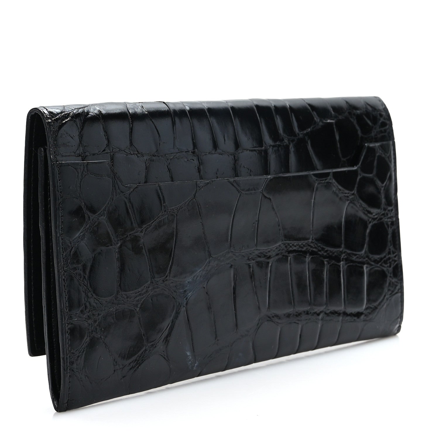 Tom Ford Alligator Clutch Black 3 of 8