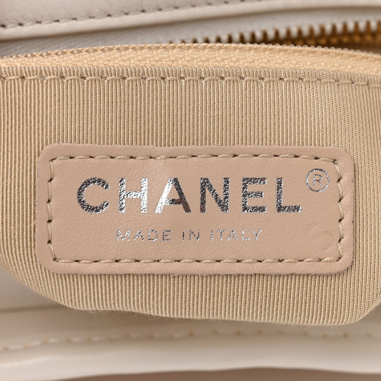 Chanel Rattan Calfskin Small Gabrielle Hobo Beige Ivory 6 of 10