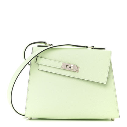 Hermes Epsom Kelly En Desordre Sellier 20 Vert Fizz 1 of 12