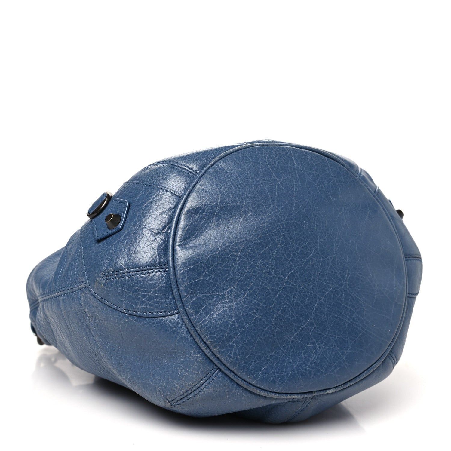 Balenciaga Agneau Classic Hardware Mini Pompon Bleu Persan 5 of 12