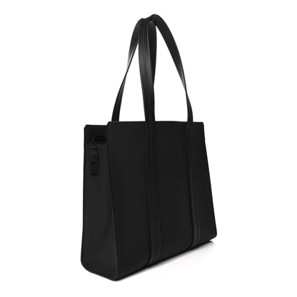Louis Vuitton Grained Calfskin LV Aerogram Tote Black 3 of 9
