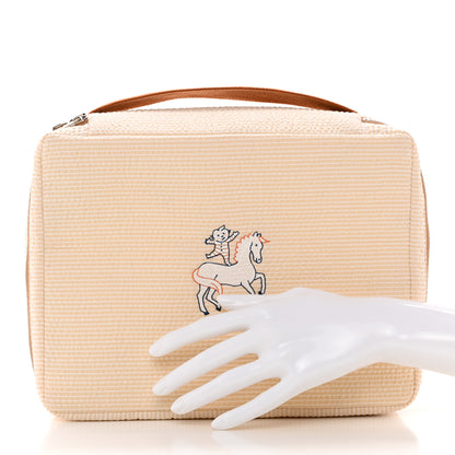 Hermes Cotton Toogo Cabriole Case Biscuit 2 of 7