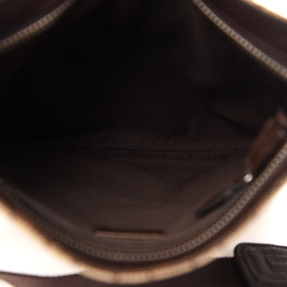 Gucci Monogram Flat Messenger Bag Dark Brown 5 of 12