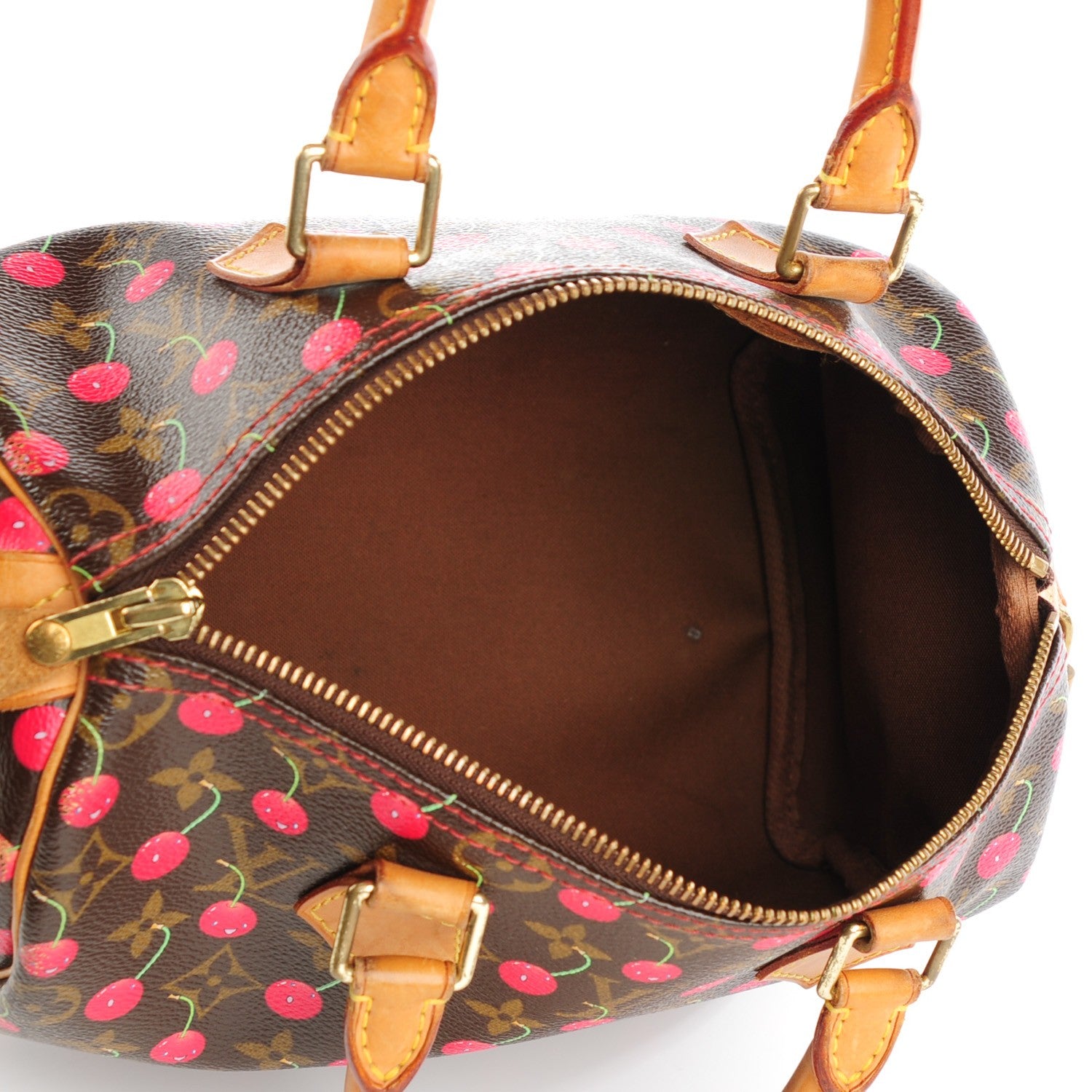 Louis Vuitton Monogram Cerises Speedy 25 5 of 11