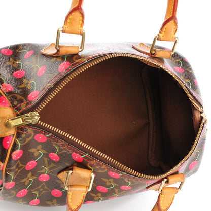 Louis Vuitton Monogram Cerises Speedy 25 5 of 11